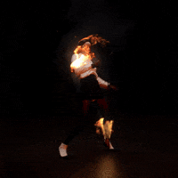 On Fire GIF by St. Vincent