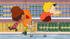 Grocery Store Shopping GIF by Studio Redfrog