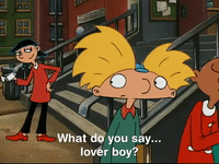 hey arnold nicksplat GIF