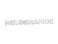 holographic Sticker by HOAKA SWIMWEAR