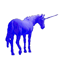 Glitch Rainbow Sticker by acrwrs