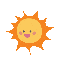 happy summer Sticker