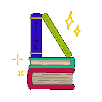 Books Read Sticker by Art Vih