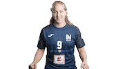Happy Emefka Sticker by SU Neckarsulm Handball Bundesliga