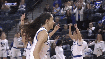 Jaylyn Agnew Hug GIF by Creighton University Athletics