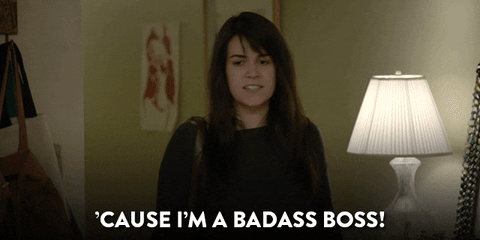 comedy central bad ass boss GIF by Broad City