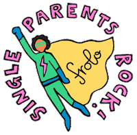 Single Parents Rock Sticker by Frolo