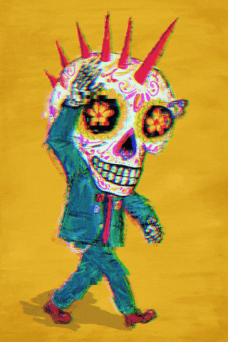 Punk Gif Art GIF by Adolfochs