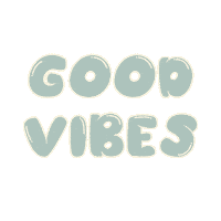 Vibing Good Vibes Sticker