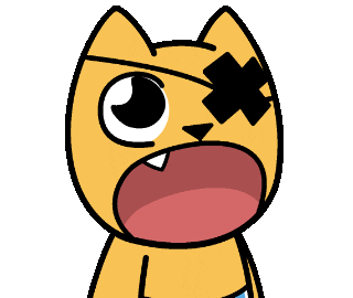 Pirate Talking Sticker