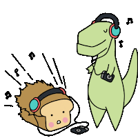rock out Sticker by Loof and Timmy