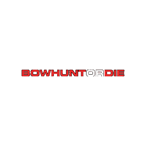 Hunting Sticker by Bowhunt Or Die
