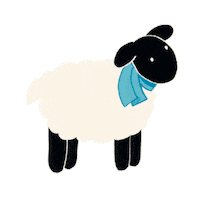 Illustration Sheep Sticker by University College Dublin