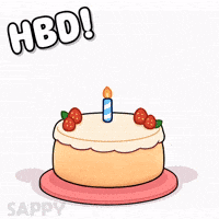Celebrate Happy Birthday GIF by Sappy Seals