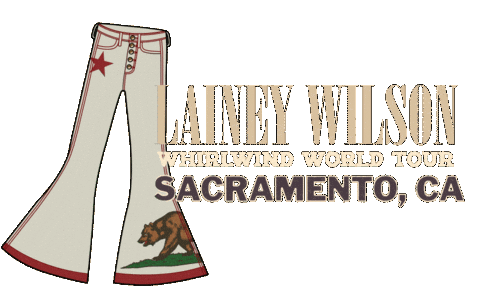 Wild Horses California Sticker by Lainey Wilson