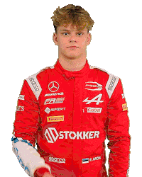 Paul Mercedes Sticker by Prema Team