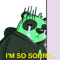 Forgive Me Crying Sticker by SuperVerse