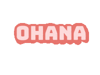 Ohana Sticker by Ohmycomm