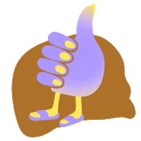 Thumb Dancing Sticker