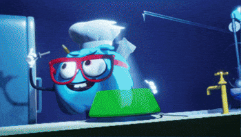 TheBlahs cool school science experiment funny cartoon the blahs GIF