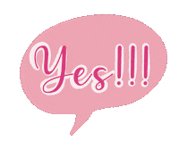 Text Yes Sticker