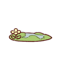 Bubble Peek Sticker by dracoandbubble