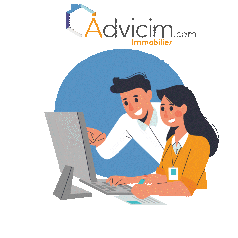 Immobilier Formation Sticker by Advicim