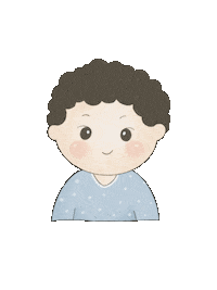 Cute Boy Sticker
