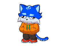 Sad Help Me Sticker by Toshithecat