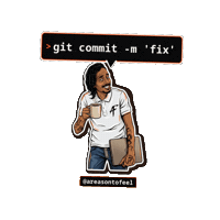 Work Coding Sticker by TEAM AF
