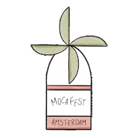 Amsterdam Molino Sticker by dani samudio