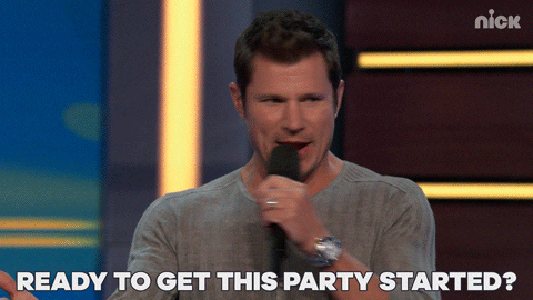Nick Lachey Party GIF by Nickelodeon