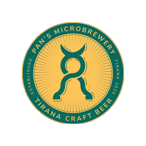 Craft Beer Pans Sticker by Pakufi