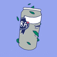 pabstblueribbon beer arrow bird spin GIF