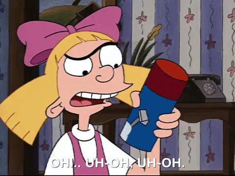 hey arnold nicksplat GIF