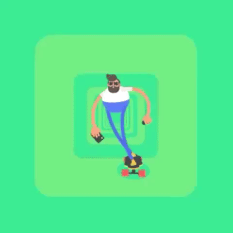 animation skate GIF by The Videobook