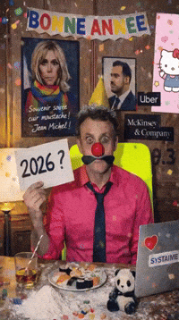 Macron Bonne Annee GIF by systaime