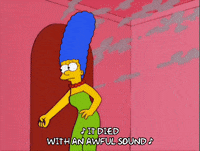 bart simpson smoke GIF