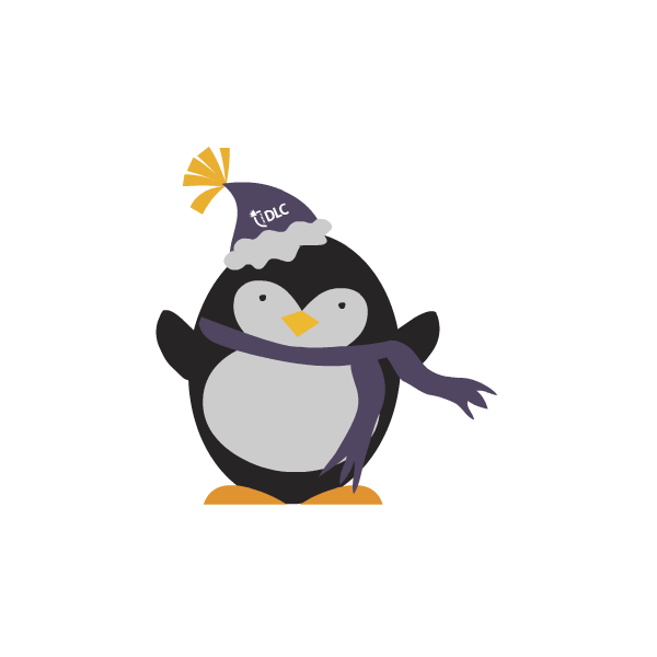 Winter Penguin Sticker by Sun West DLC