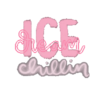 Ice Cream Pink Sticker
