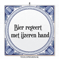 Humor Bier GIF by Tegelspreuken.nl