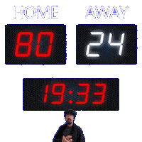 24 Away Sticker