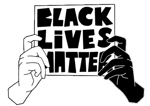 Black Lives Matter Power Sticker by saroufim