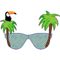 Summer Solstice Fun Sticker by Emilie Chigoula
