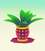 Flower Pot Plant GIF by Michael Shillingburg