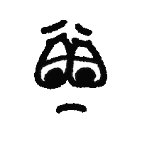 ahot meme sad illustration sticker Sticker