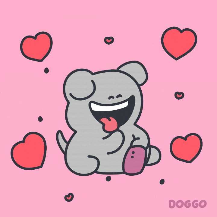 toffersdoggo giphyupload love dog i love you GIF
