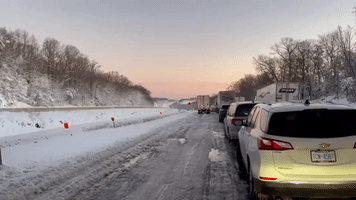 Virginia Driver Tells of Overnight 'Ordeal' as Hundreds Stuck for Hours on Snowy Interstate