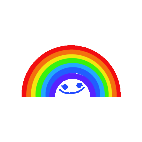 Rainbow 虹 Sticker