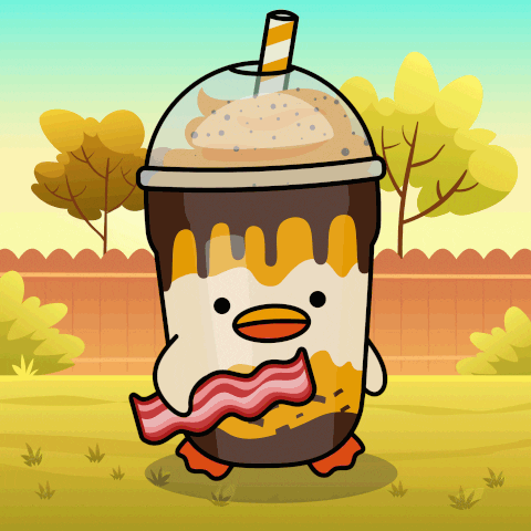 digitalducks giphyupload stabby quacks cartoon duck GIF